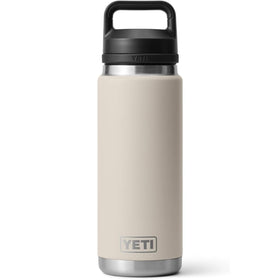 YETI Rambler 26 oz bottle with leakproof Chug Cap for fast, spill-free sipping.