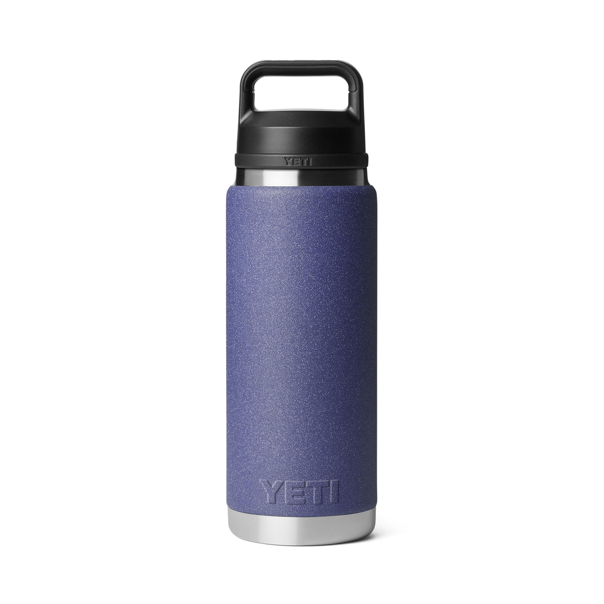 YETI Rambler 26 oz Moon Dust texture provides secure grip.