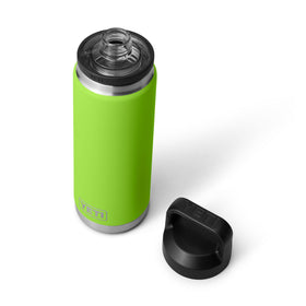 Double-wall vacuum insulation keeps drinks cold or hot longer.