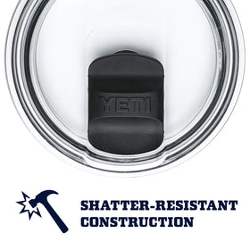 YETI Rambler 30 oz no-sweat exterior keeps hands dry