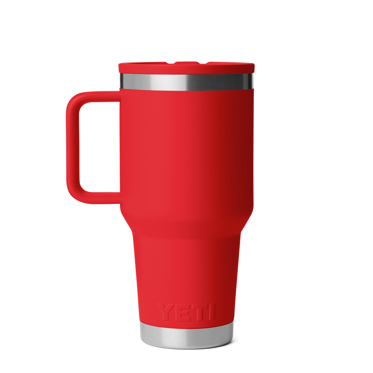 YETI Rambler 30 oz travel mug cup holder-friendly profile for easy access