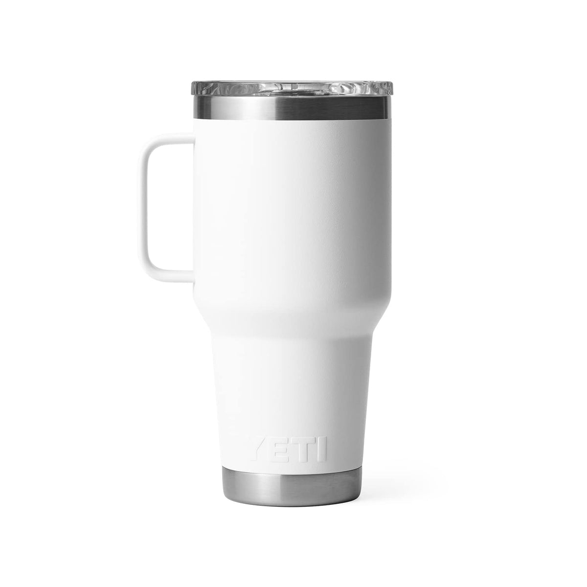 YETI Rambler 30oz Travel Mug cup-holder friendly design fits vehicles.