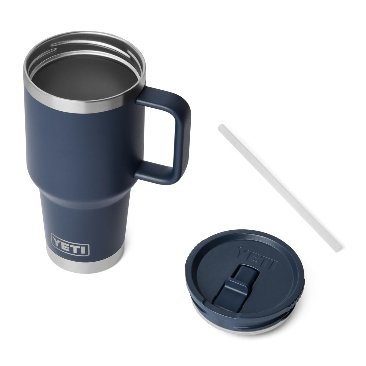 YETI Rambler 30 oz dishwasher-safe travel mug for easy cleanup