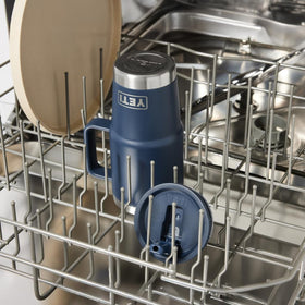 YETI Rambler is dishwasher safe for easy cleanup after adventures.