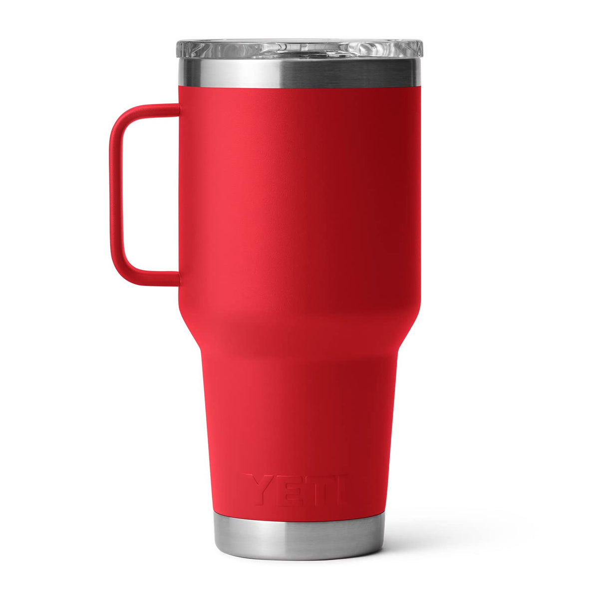 YETI Rambler 30 oz Travel Mug stainless steel, dent-resistant and durable.
