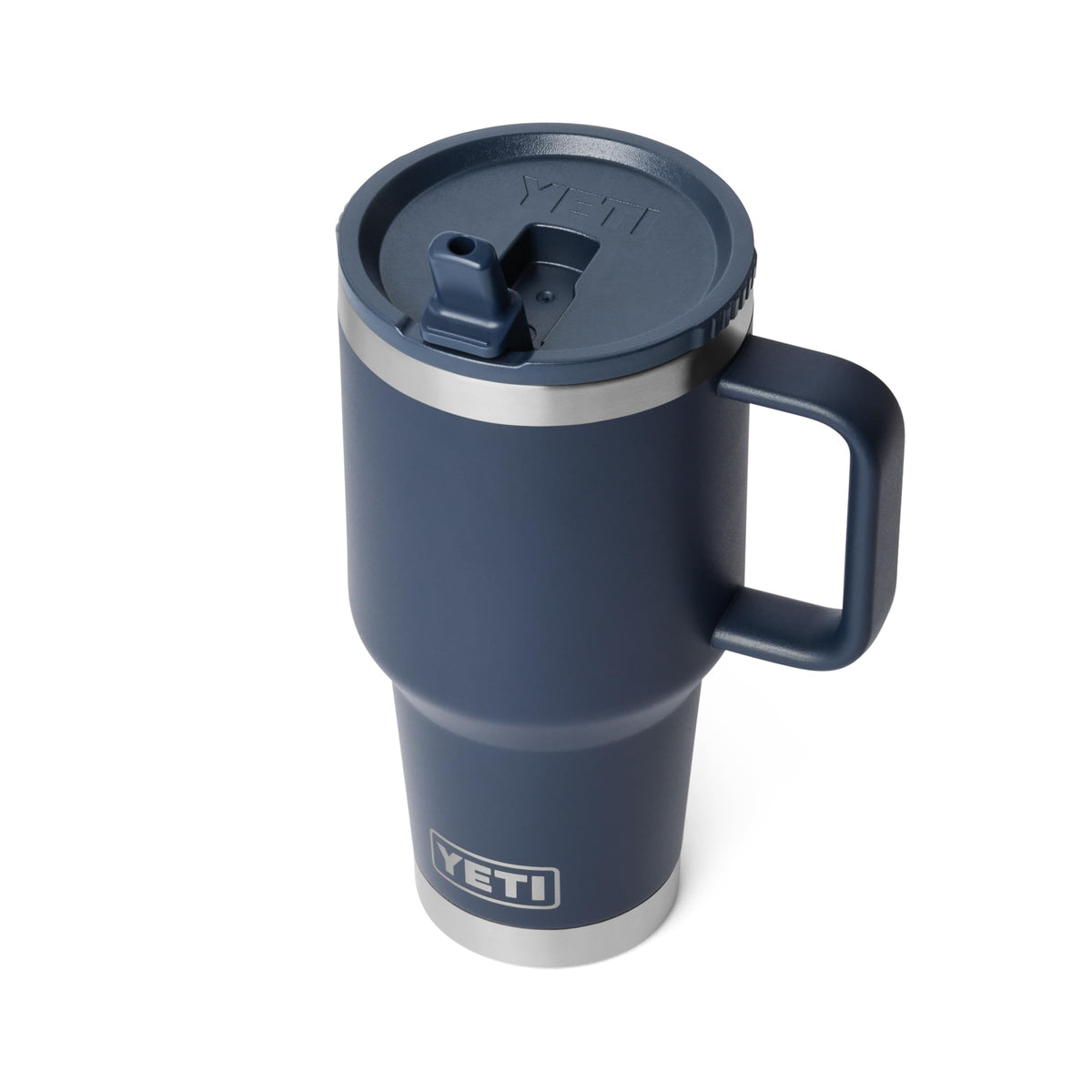 YETI Rambler 30 oz leakproof travel mug prevents spills