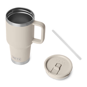 YETI Rambler 30 oz stainless steel body with vacuum insulation keeps drinks cold