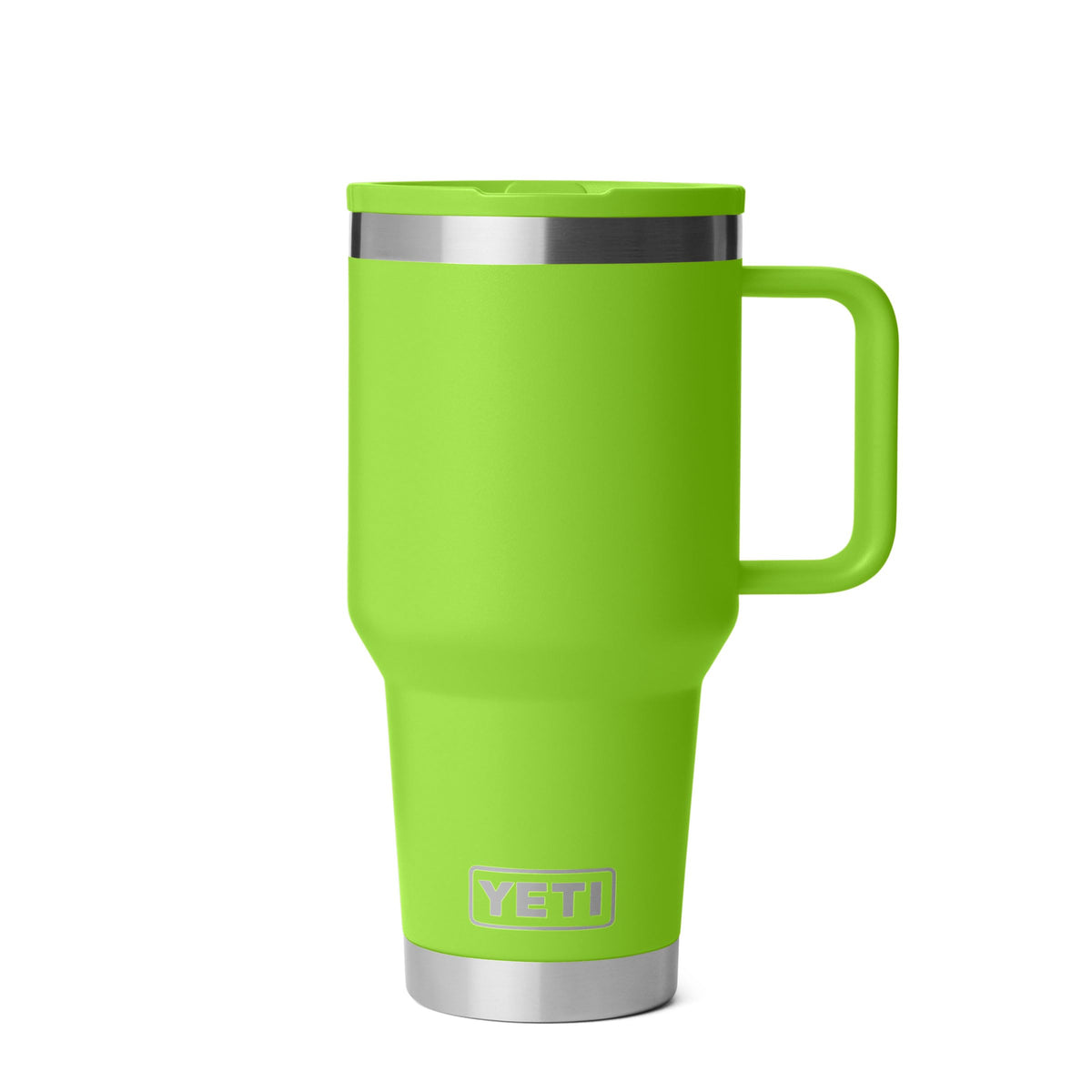 YETI Rambler 30 oz Venom with flip straw lid stays spill-free on the go.