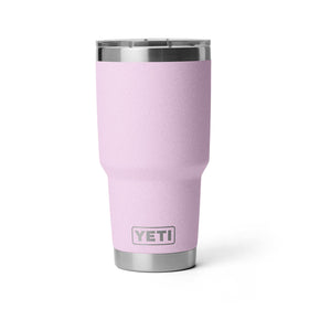 YETI Rambler 30 oz tumbler in stainless steel keeps drinks hot or cold on the go