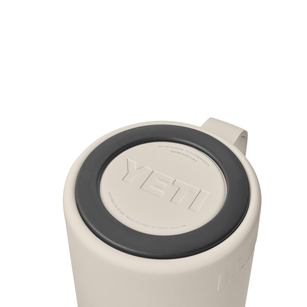 YETI Rambler 34 oz French Press sturdy handle for easy pouring.