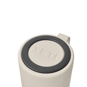 YETI Rambler 34 oz French Press sturdy handle for easy pouring.