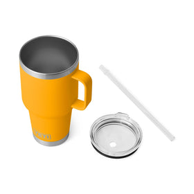 YETI Rambler 35 oz dishwasher-safe lid close-up for easy cleaning