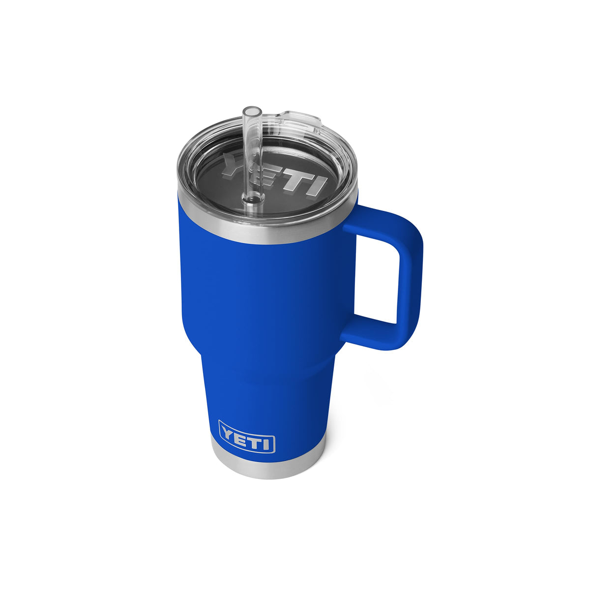 YETI Rambler 35 oz Straw Mug 2.0, dishwasher-safe design for quick cleanup.