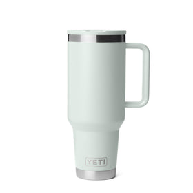YETI Rambler 40oz with flip straw lid keeps drinks cold on the go.