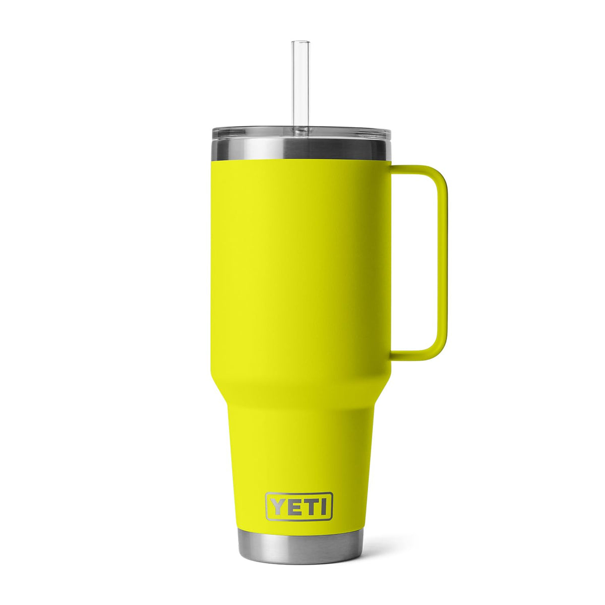 YETI Rambler 42 oz with double-wall insulation preserves cold beverages longer.