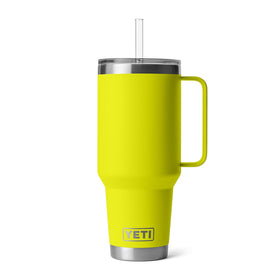 YETI Rambler 42 oz with double-wall insulation preserves cold beverages longer.
