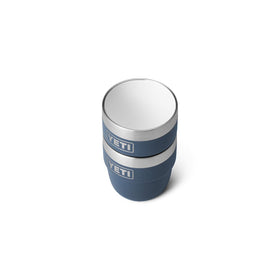 YETI Rambler 4 oz stackable cup navy barista-fit design fits most espresso machines