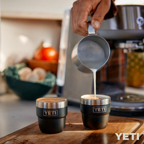 YETI Rambler 4 oz stackable cup navy shot-glass visual for small pours