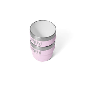 YETI Rambler 4 oz stackable cup two-pack keeps your morning ritual ready.