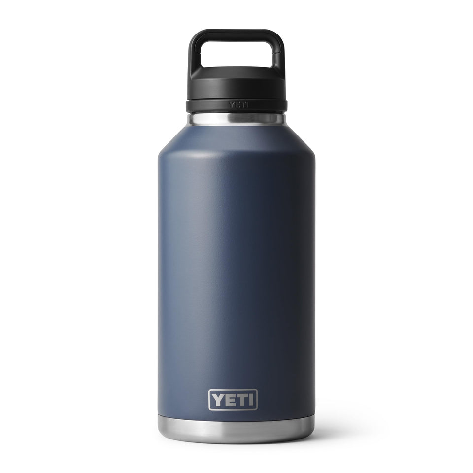 YETI Rambler 64 oz bottle with Chug Cap for fast sips on the go.