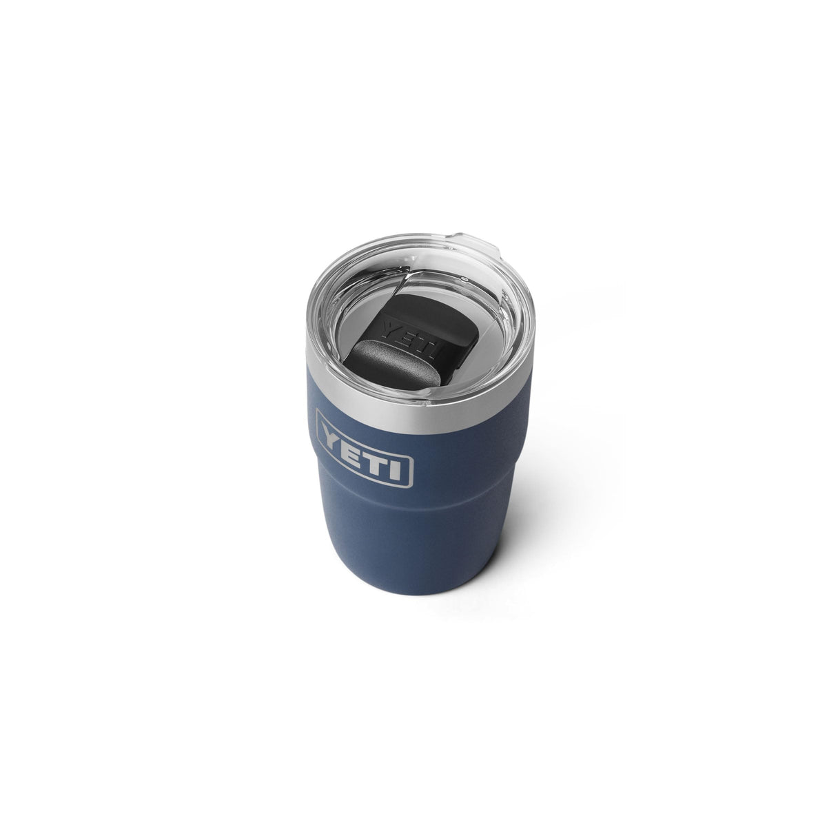 YETI Rambler 8 oz barista-fit under espresso machines for quick service.
