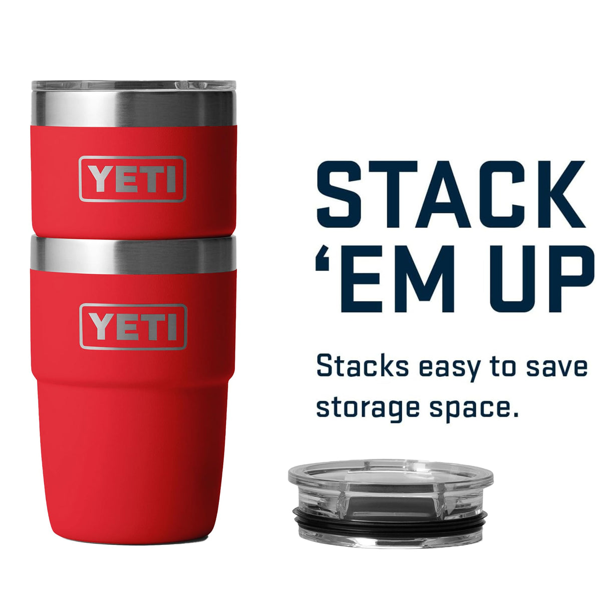 YETI Rambler 8 oz mug is dishwasher safe for easy cleanup