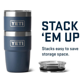 YETI Rambler 8 oz splash-free lid reduces spills during travel.