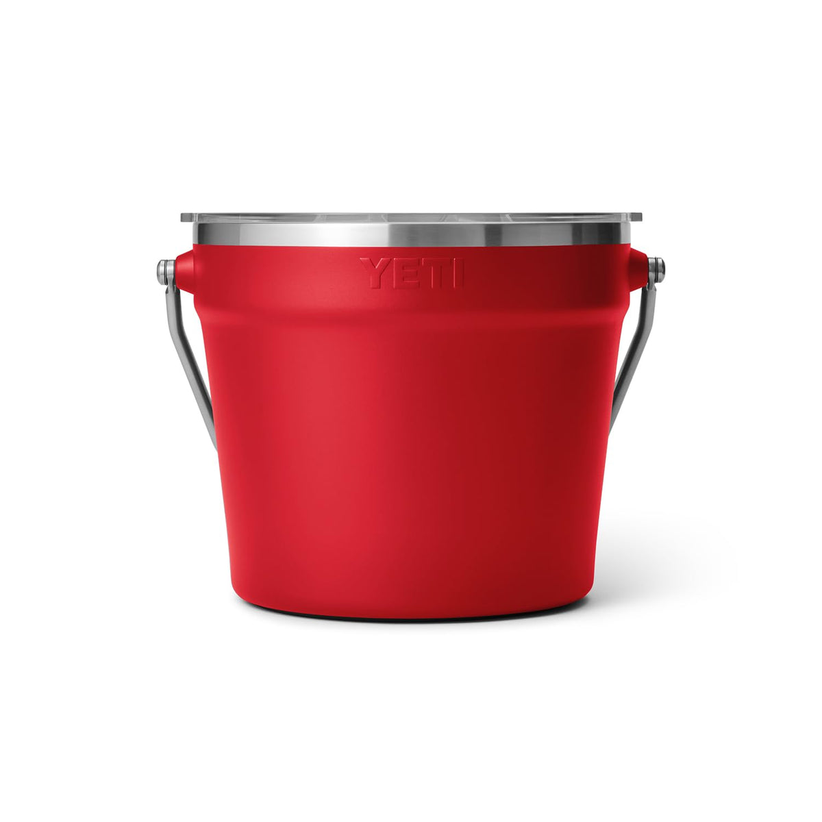 YETI Rambler Beverage Bucket Bearfoot Ring reduces slips and clanks.