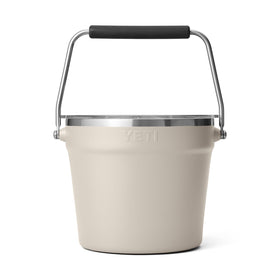 YETI Rambler Beverage Bucket Bearfoot base reduces clanks and scratches.