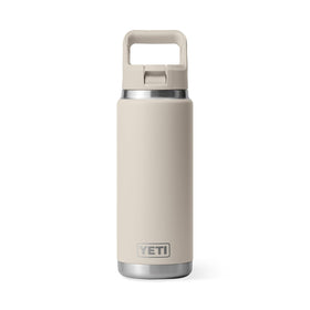 YETI Rambler in backpack pocket demonstrating easy carry for travel