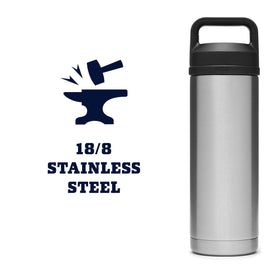 YETI Rambler fits most cup holders for on-the-go convenience