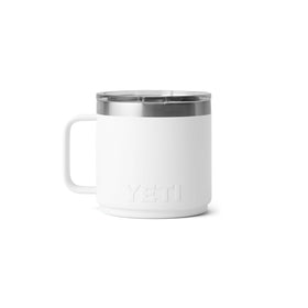 YETI Rambler: camping and travel-friendly compact mug.