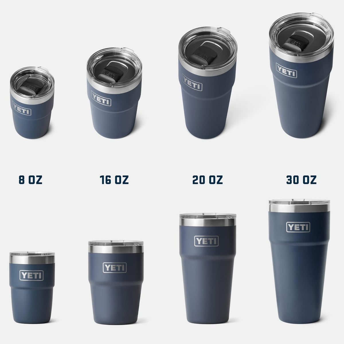 YETI Rambler camping and travel-ready cup suited to outdoor adventures.