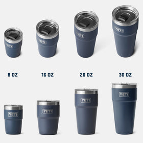 YETI Rambler camping and travel-ready cup suited to outdoor adventures.