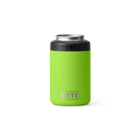 YETI Rambler Colster Venom on standard 12 oz cans keeps drinks cold outdoors