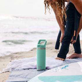 YETI Rambler is dishwasher-safe for quick cleanup after workouts.