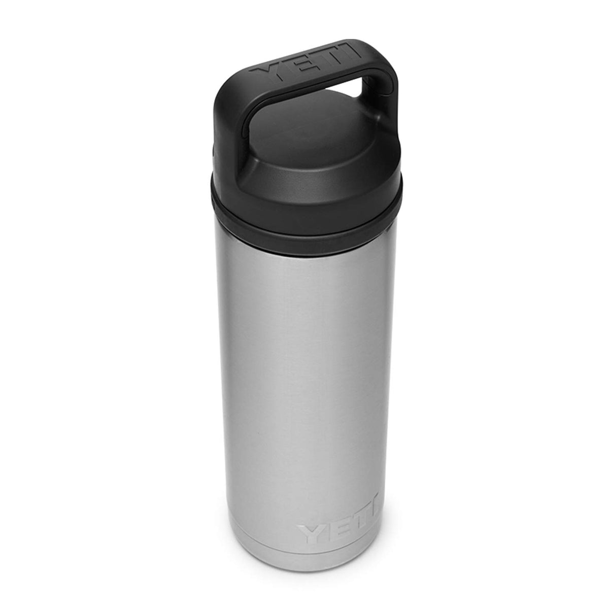 YETI Rambler double-wall vacuum insulation preserves cold or hot beverages