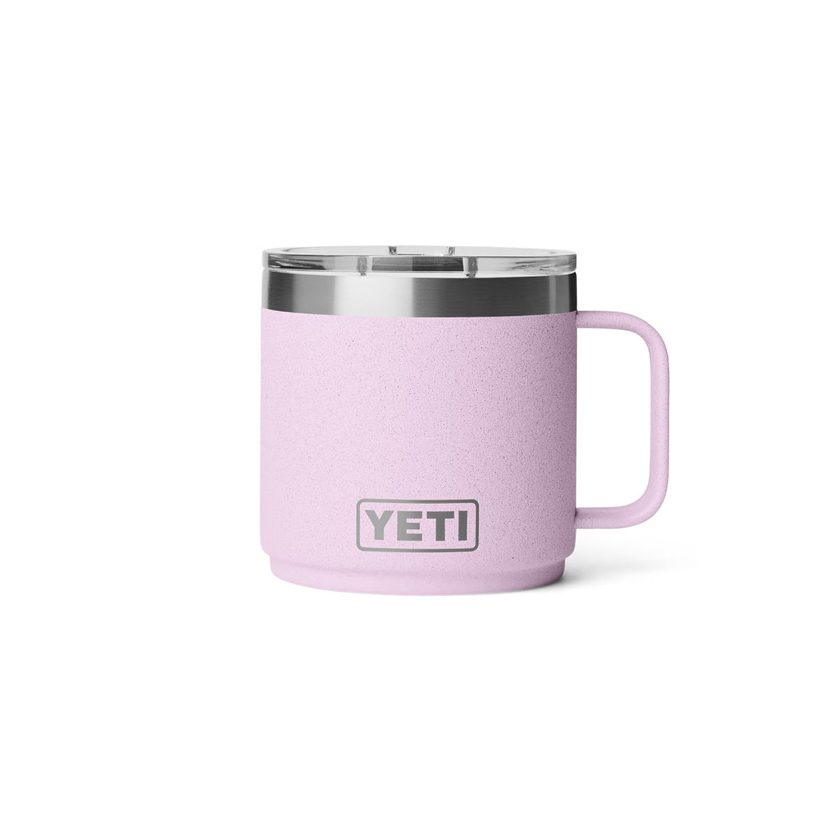 YETI Rambler double-wall vacuum insulation maintains hot or cold drinks