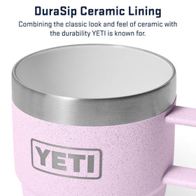 YETI Rambler Durasip ceramic lining close-up showing durable interior.