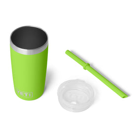 YETI Rambler Jr 10 oz with double-wall vacuum insulation keeps drinks cold.