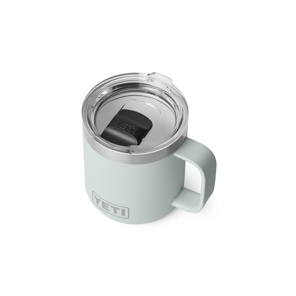 YETI Rambler MagSlider Lid shown for secure sipping on the go.