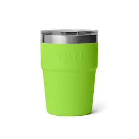 Stackable design saves space at home and on camping trips.