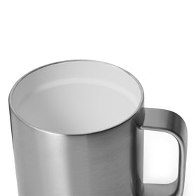 YETI Rambler stainless steel body highlights durable construction.