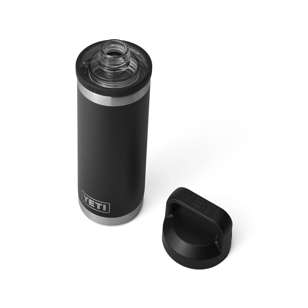 YETI Rambler stainless steel body resists punctures and rust for daily use.