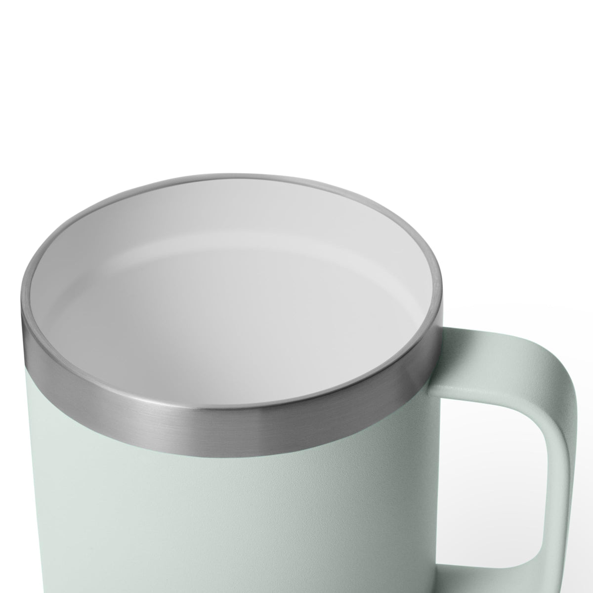 YETI Rambler stainless steel body for durability and everyday use.