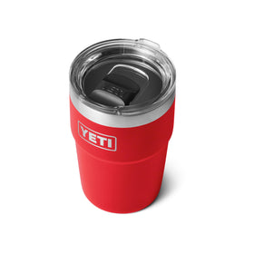 YETI Rambler Stainless Steel construction emphasizes durability and easy cleaning after adventures.