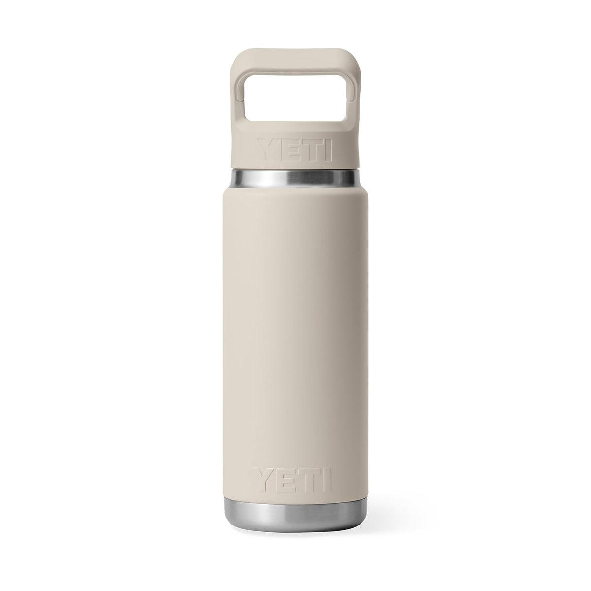 YETI Rambler stainless steel texture conveying durability and rust resistance