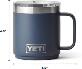 YETI Rambler with vacuum insulation to keep beverages at the desired temperature.