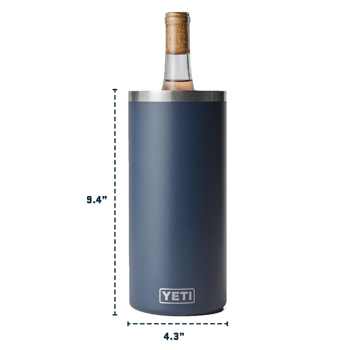 YETI Rambler Wine Chiller keeps outdoor wine at a steady temp.