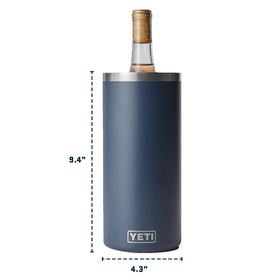 YETI Rambler Wine Chiller keeps outdoor wine at a steady temp.